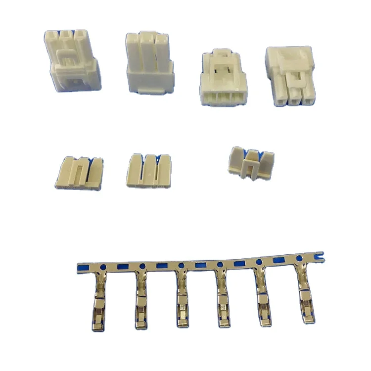 5 pin PA66 equivalent pbt gf30 auto connector 5-964492-5