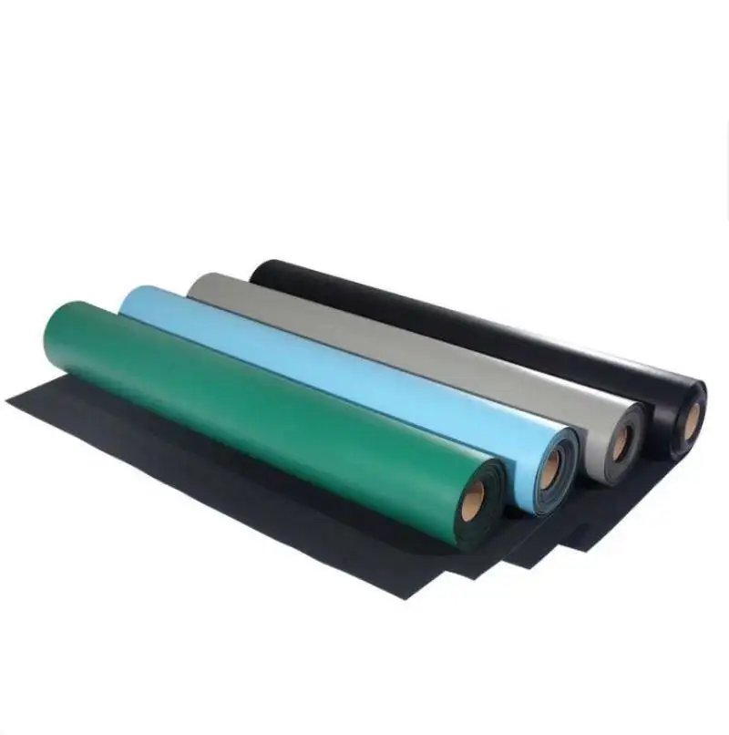 Esd Table Mat Antistatic Rubber Mat For Workstation Workbench Conductive Mat Roll