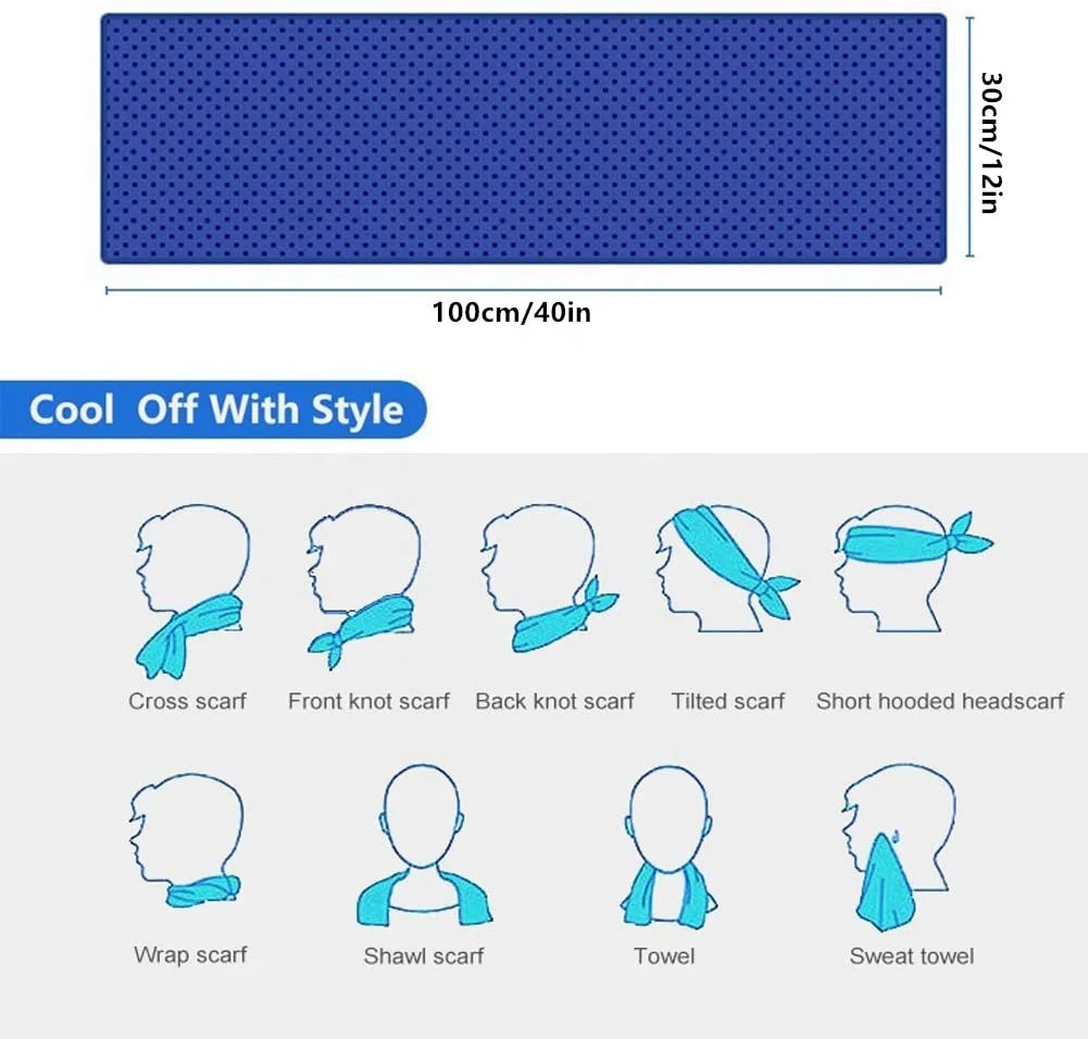cooling towel microfiber Wholesale Mini Custom microfiber Cooling Towel with Silicone Case for Fitniss Sports Outdoor