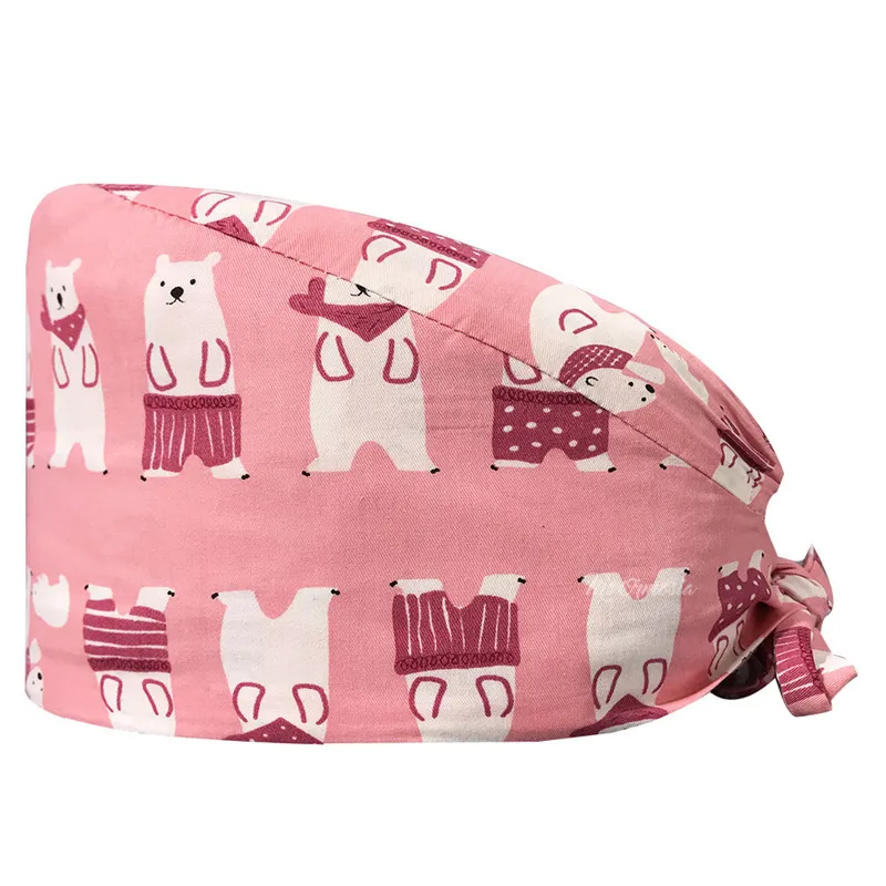 Fashion Working Cap Nursing Scrub Hat With Great Price Anti-hair  Household Cooking Hat