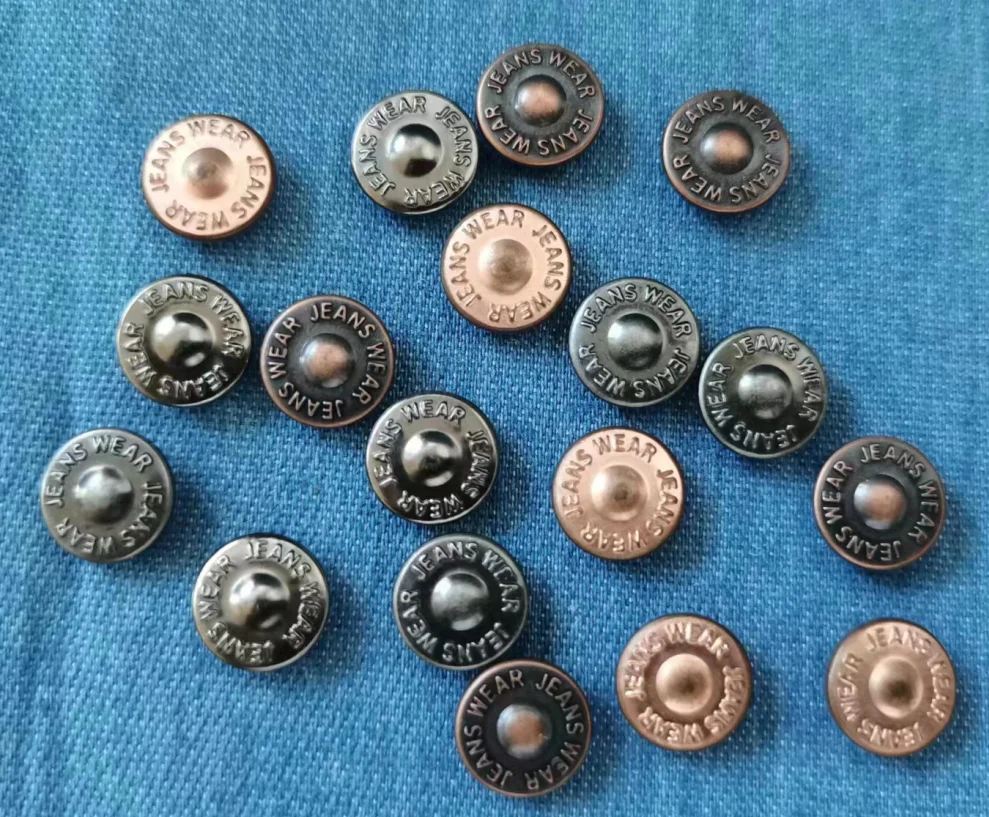 Metal Jeans rivet for pant