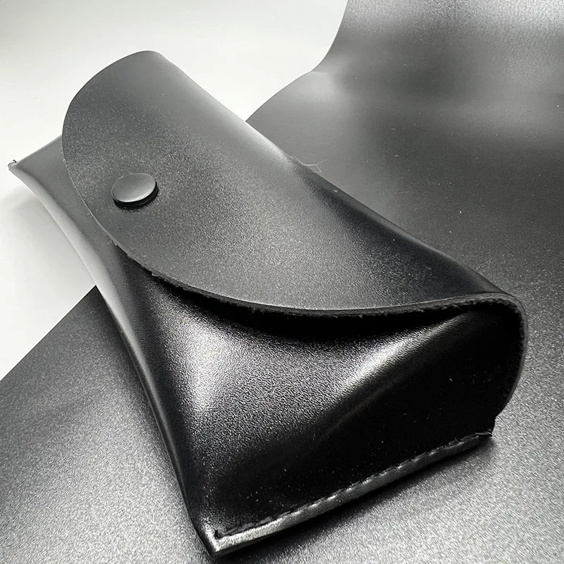 Customize Portable Leather Eyewear Sunglasses Hard Case for Women Men