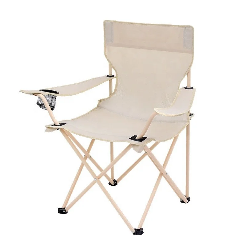 Portable Folding Camping Chair with Cup Holder Modern Design Garden Chair for Outdoor Camping and Hiking