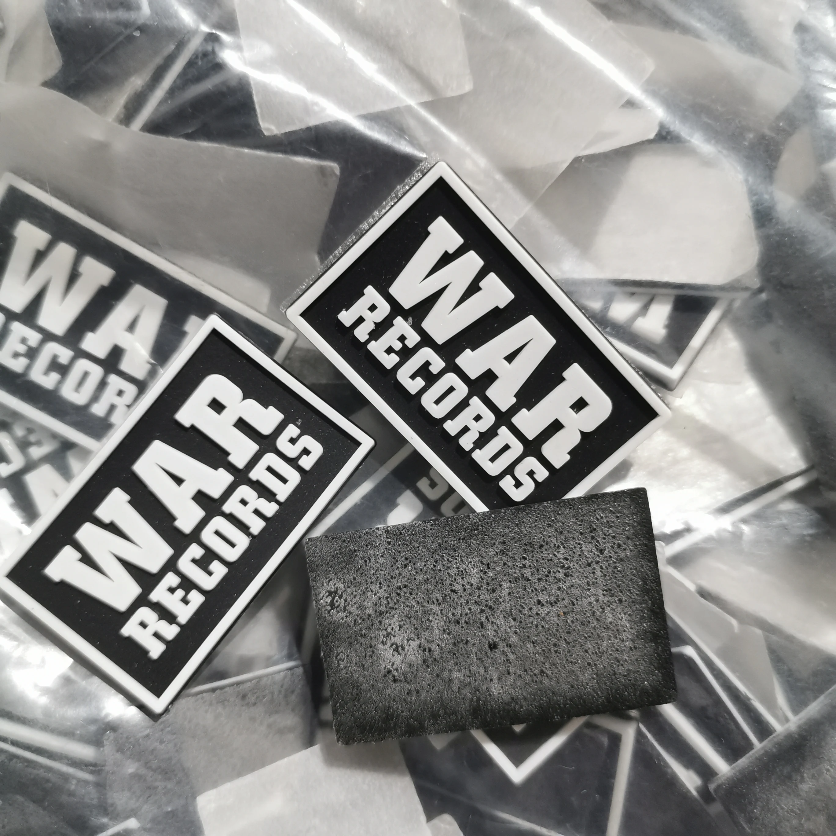 Custom 2d 3d Soft Rubber Pvc Silicone Embossed Transparent Badge Heat Press Sew On Patch Label  For Clothing Backpacks And Hats