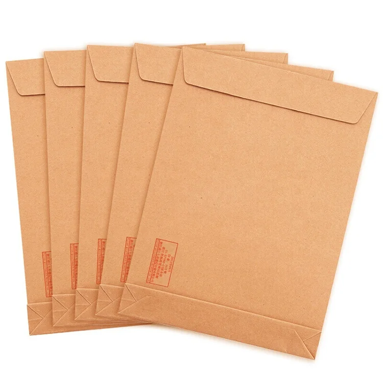 China Manufacturer Custom Colored Recycled Personalized Paper Wallet Envelope for Letter Delivery