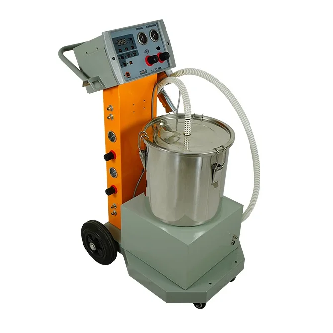 Electrostatic Flocking Gun Machine Portable Powder Coating Machine