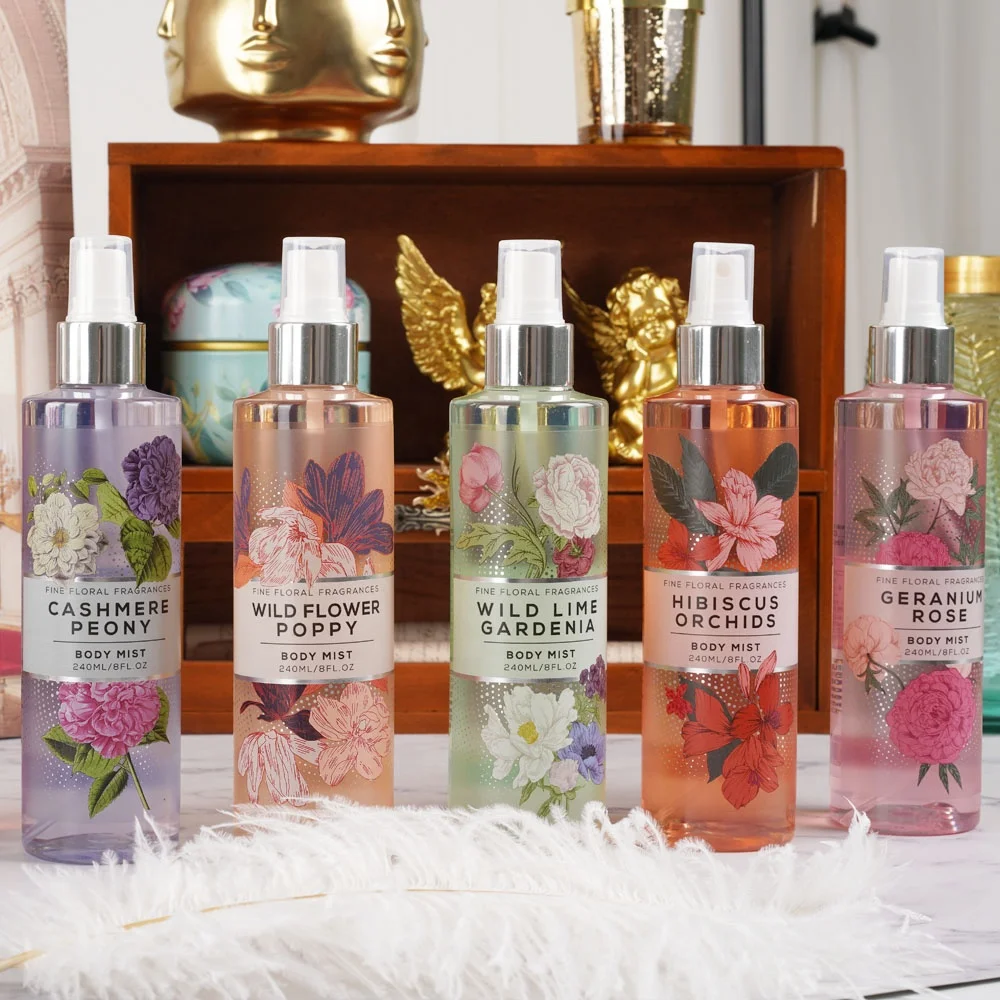 Cherry Blossom Bath Perfume Body Mist Victory Fragrance Spray Wholesale Victory Secret Fragrance Mist For Women