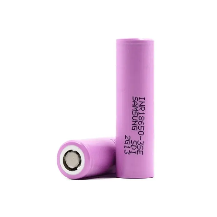 18650 lithium ion battery 3500mah 3.7v samsung 35e li-ion rechargeable 18650 cell