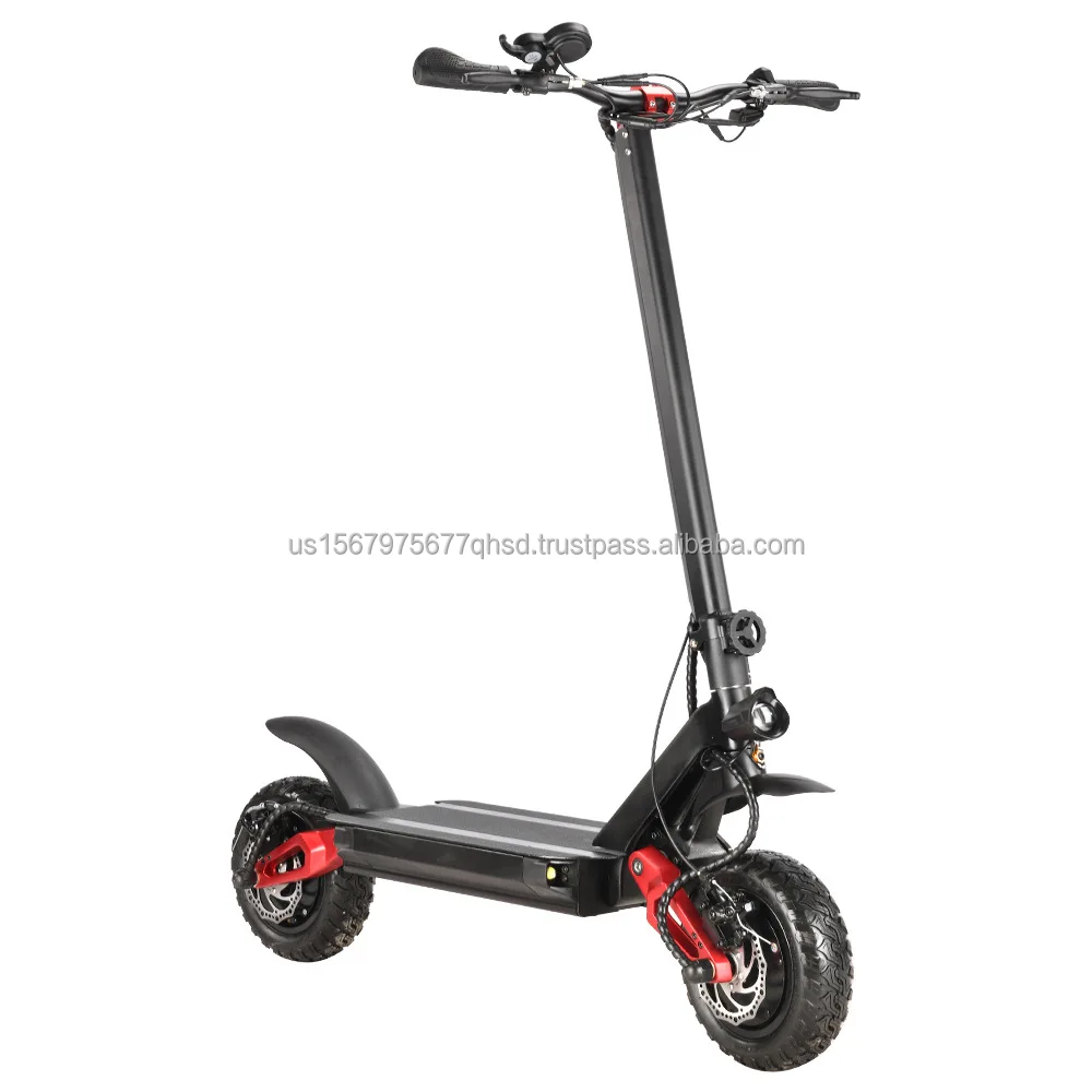 USA Warehouse 10 Inch 60V 15ah 800W Folding Scooter 45-50km/h with Turn Signals with Seat Adults Electric Scooter