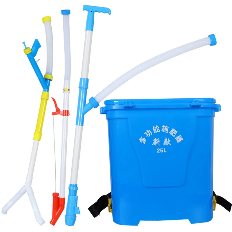 Multifunctional Hand Granular Spreader Farm Agricultural Manual Fertilizer Applicator Backpack