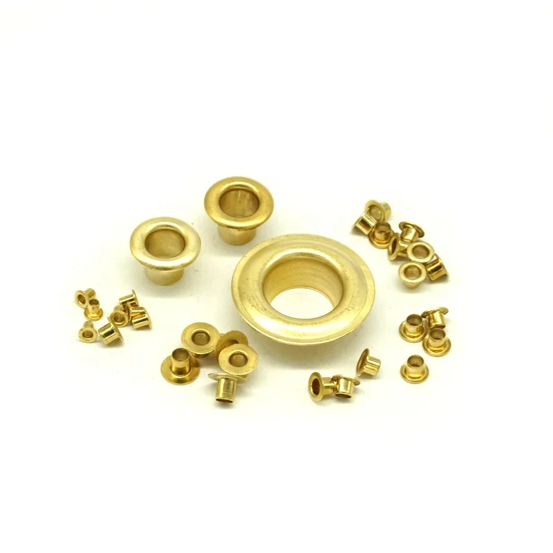 Factory supply M2.3 M2.5 antirust brass rivets eyelet hollow rivet for PCB
