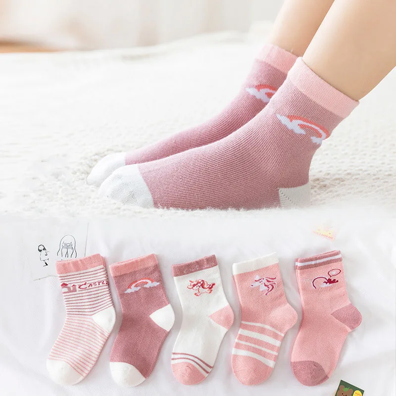 
Cotton Custom Children Sock Girl Trending Cute Socks For Kids Girls 