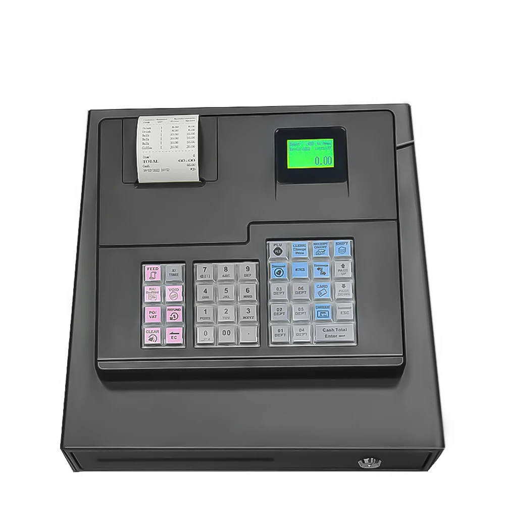 58 мм Термопринтер терминал оплаты супермаркета POS электронный кассовый аппарат с программным обеспечением ECR600