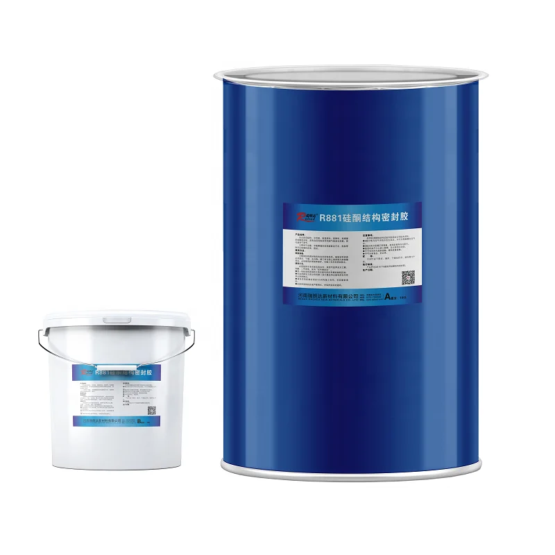 R881 neutral glass silicone sealant insulated glass silicone sealant secondary sealing sealant for double glazing glass