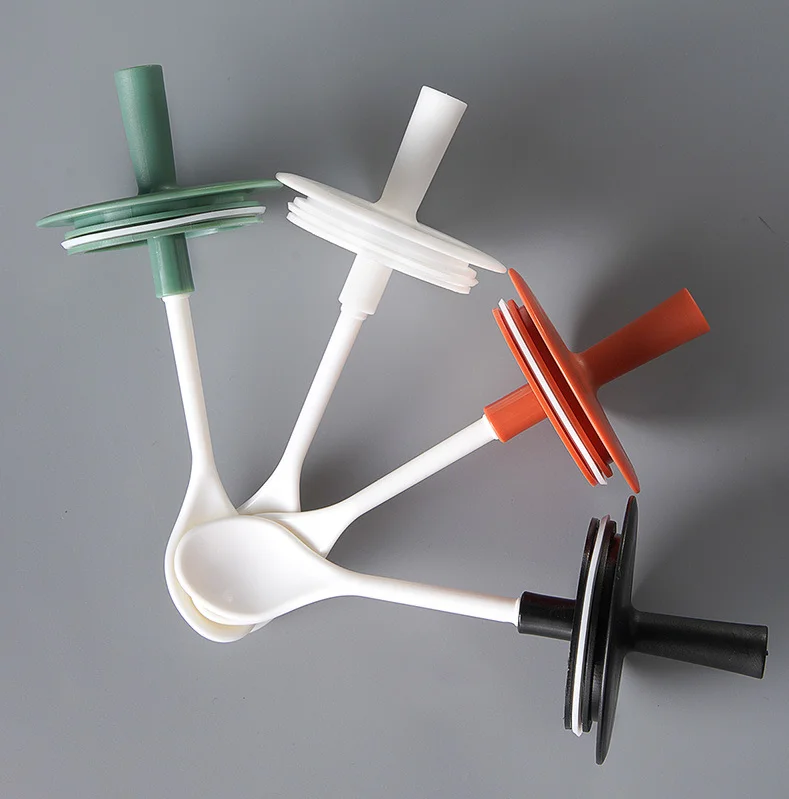 250 мл цилиндрическая Бессвинцовая стеклянная банка для специй и ложка контейнер для хранения соли и специй