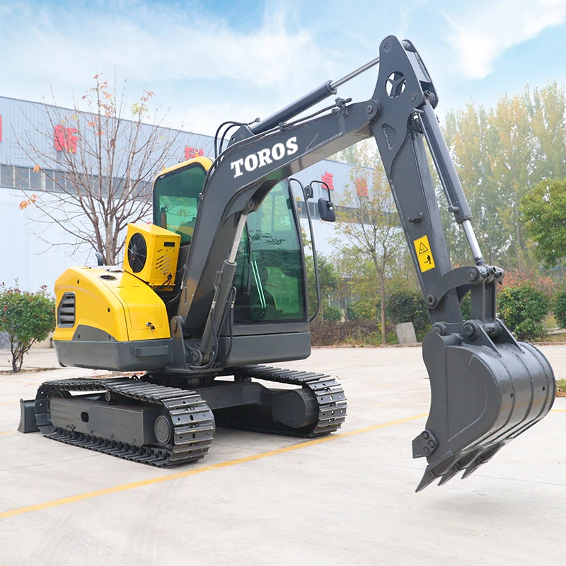 TRS Chinese CE EURO5 Epa Engine New small Crawler Digger Excavator Manufacturer 4 Ton cheap Mini Excavator for sale