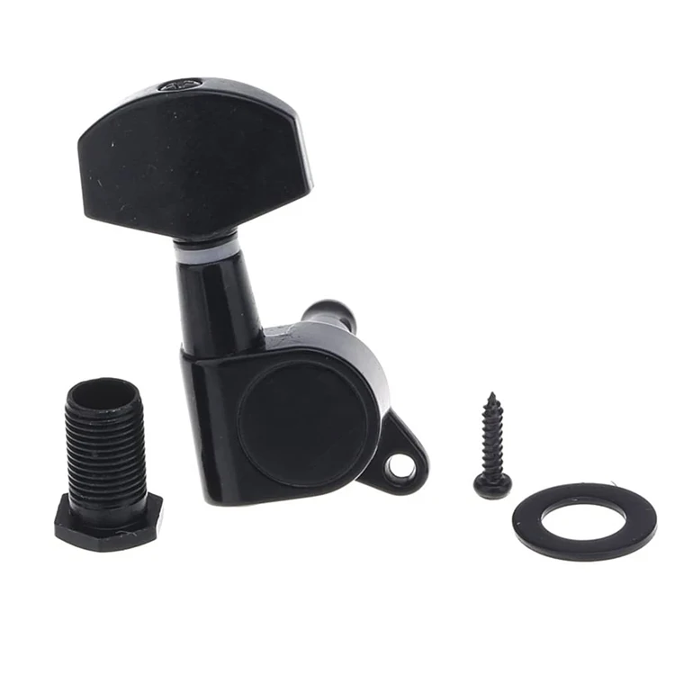 3R3L Sealed Keys Guitar Tuning Pegs for LP Style Electric Guitar or Acoustic Guitar, Big Button