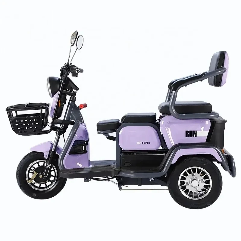 New model cheap electric tricycle folding 600w motor 3 wheels electric bicycle motorcycle