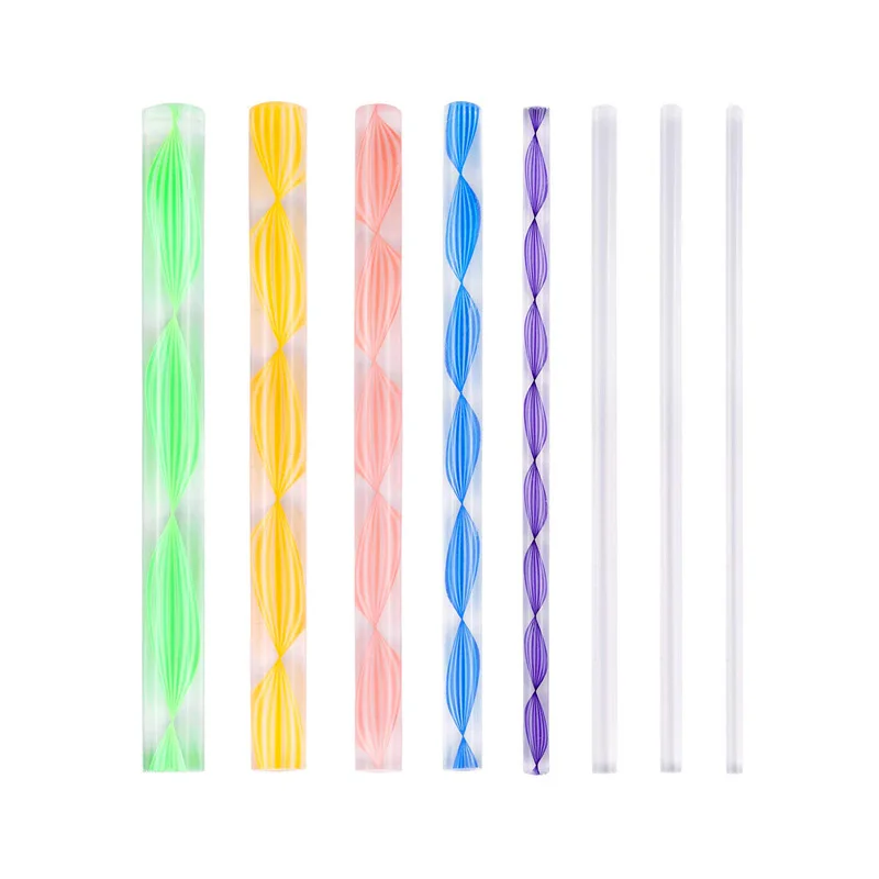 Amazon hot selling 8pcs mandala dotting tool set carving pottery clay nail stamp DIY acrylic stick rod