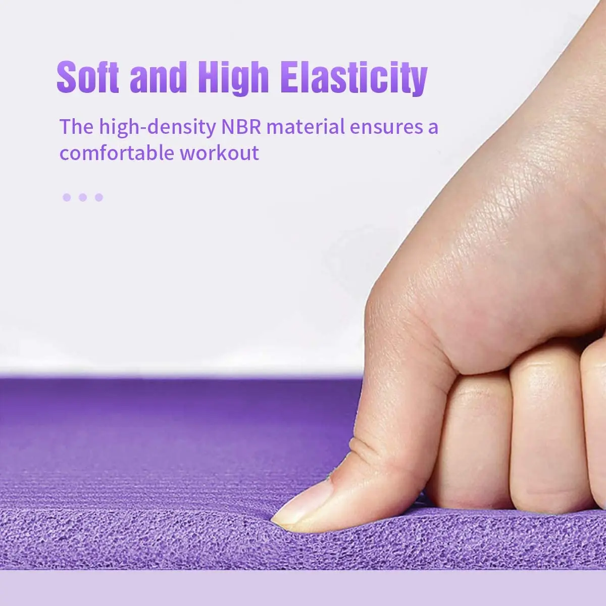  183*61 см толстый Одноцветный экологичный настенный подвесной натуральный Коврик для йоги NBR