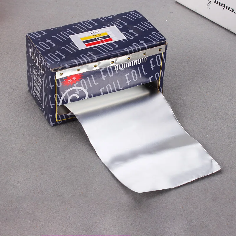 Hair salon supplies tools hair perm highlight dyeing tin paper thickened and hair salon dyeing special tin paper Aluminum Foil