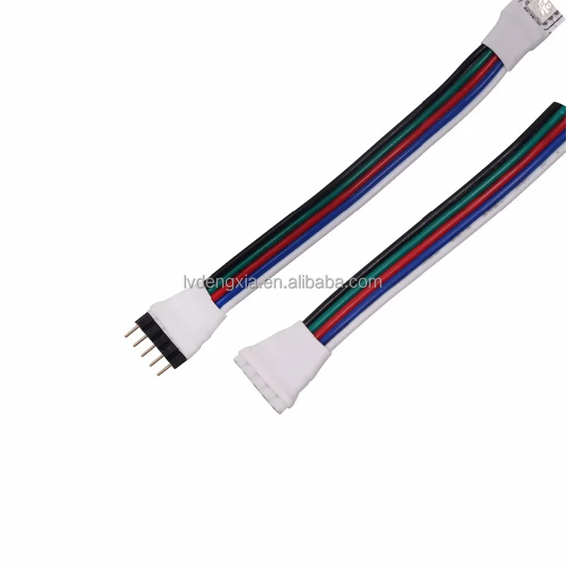 5pin JST Male Female 15cm Connector Wire Cable for Flexible 5050 RGBW RGBWW LED Strip Light 5Pin Connect