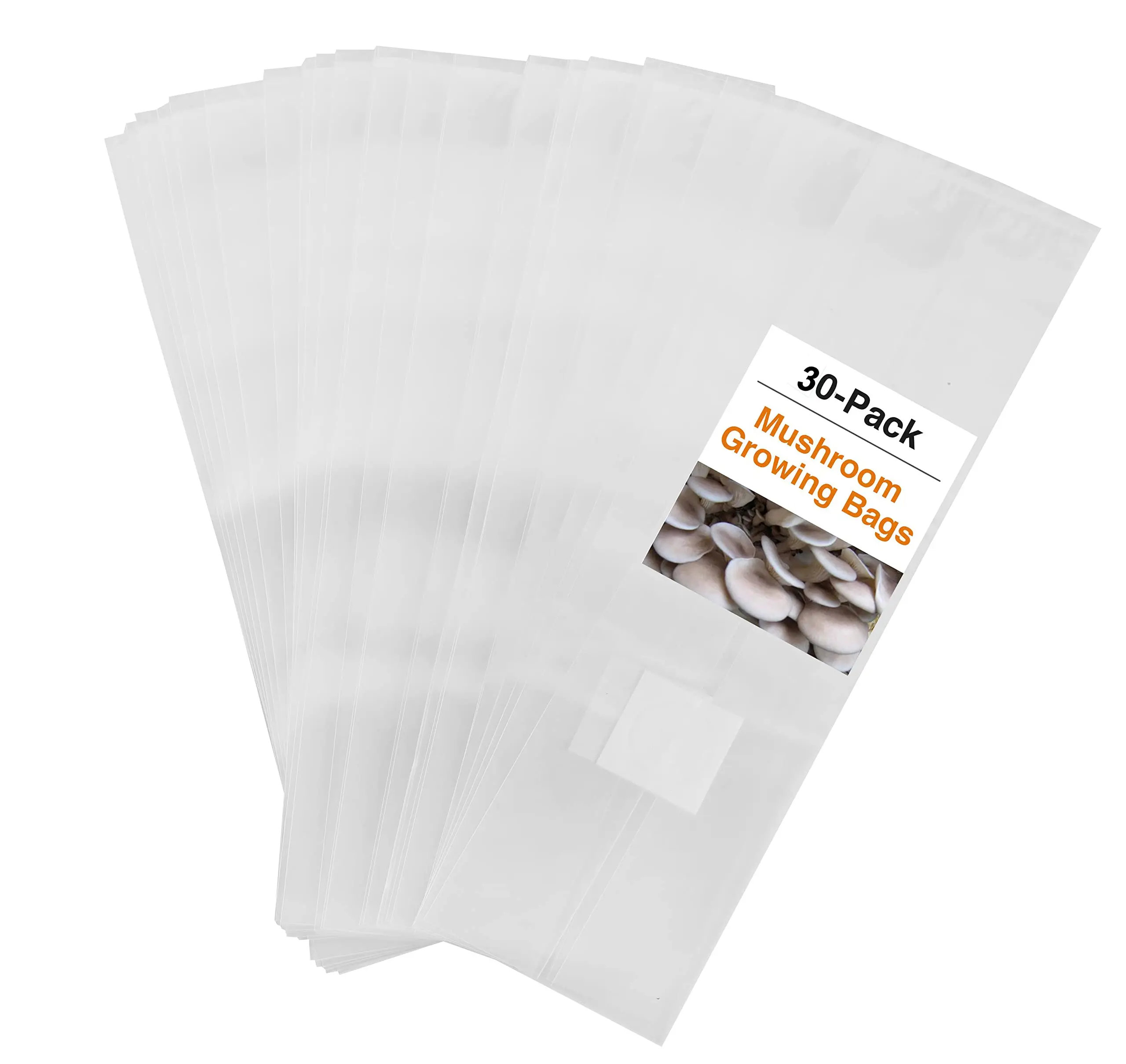 small mushroom filter patch grow bag autoclaveable mushroom grow spawn bags pp filter with 0.5 micron felt grow bag