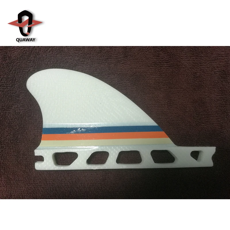 Custom fiberglass Knubster Keel Fins Trailer Kite Board Surfboard Tab Fins Twin / Single Fins for Kitesurfing Windsurf