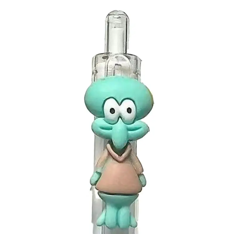 New Design School Office Stationery Cartoon SpongeBob SquarePants Black Ink Gel Pen