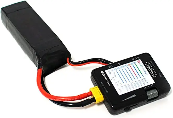Toolkitrc MC8 мульти-проверки цифровой емкость батареи баланс проверки с USB-C USB-A быстрой зарядки