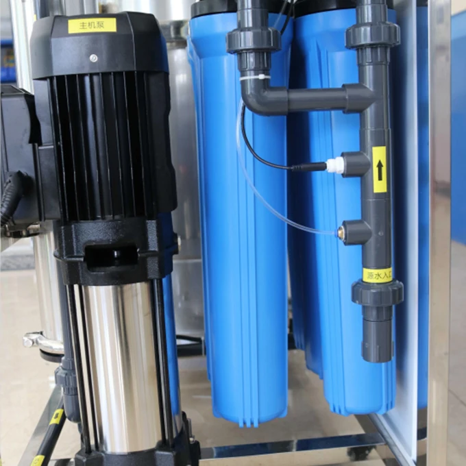 High End 6000 GPD wholesale Small Storage Alkaline Pure RO Water Treatment Equipment With SS Water Tank