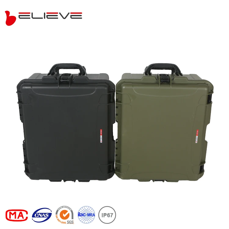 Protective plastic equipment case Tool Box with Foam Carrying case with wheel Tool Case