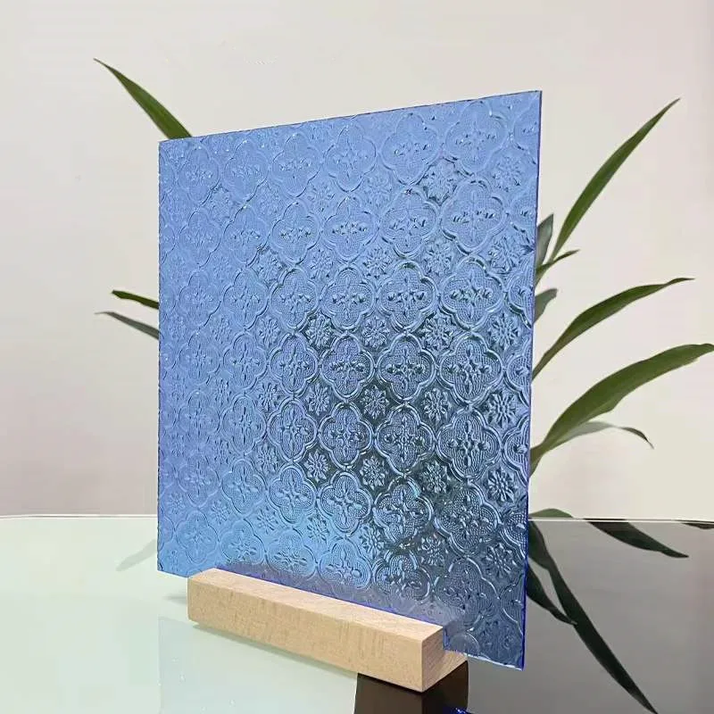 Patterned Glass Supplier From China Glass Factory  3mm 4mm 5mm 6mm For Building Decoration
