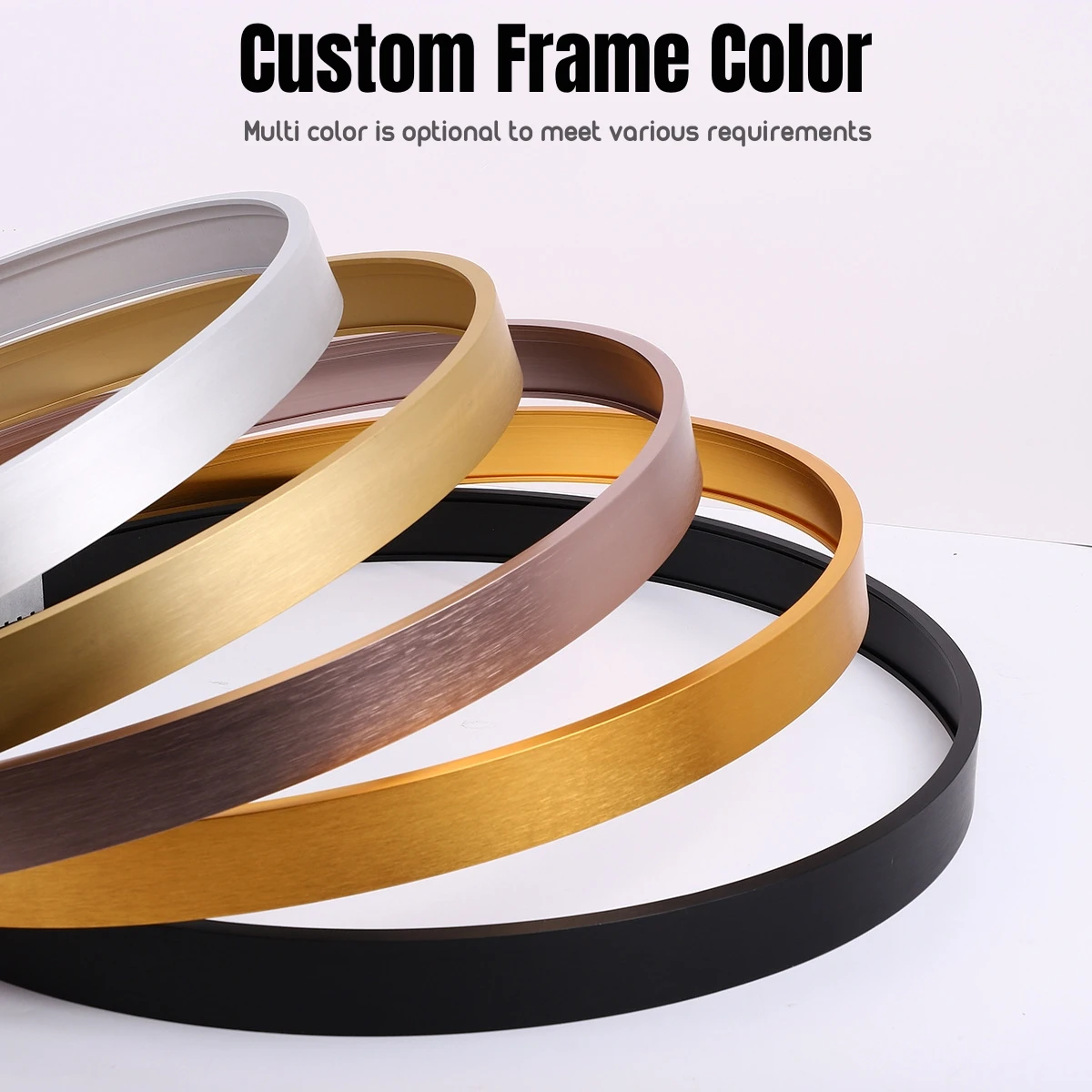 manufactures Wholesale price Nordic Dormitory Makeup Espejos arch frame Hanging Golden Wall Silver Mirror for bathroom