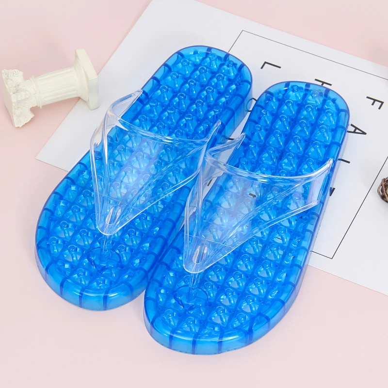 Wholesale PVC Flip-Flop Massage Slipper for Men & Women Indoor & Outdoor for All Seasons-Summer Winter Spring Autumn