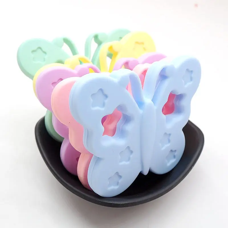 Силиконовый Прорезыватель-бабочка для зубов, без бисфенола А