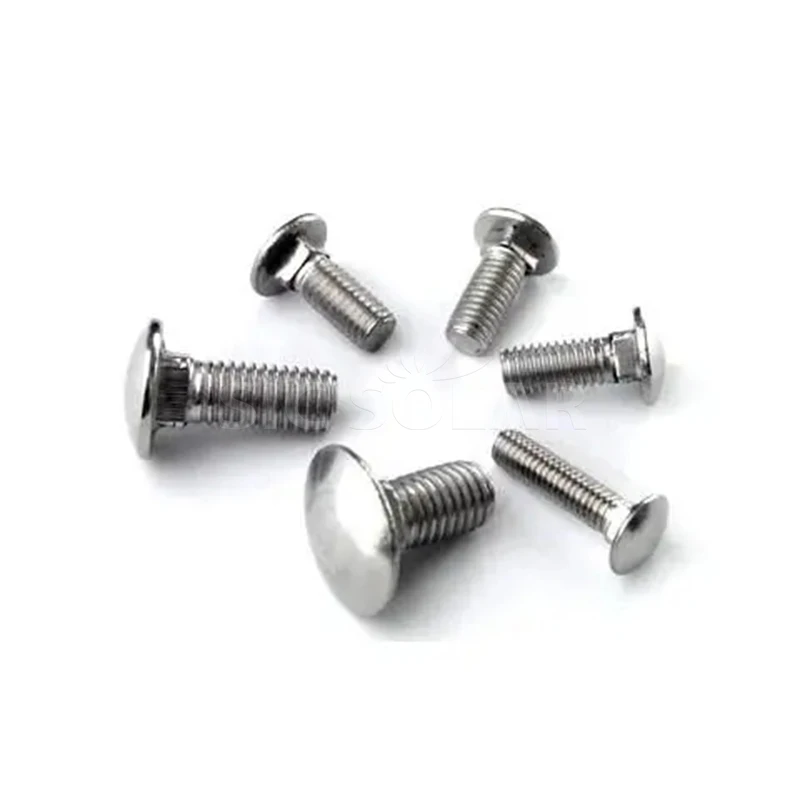 Washer Zinc Plated Carriage Bolt Stainless Steel Square Hole Extra Large Head Carriage Bolt
