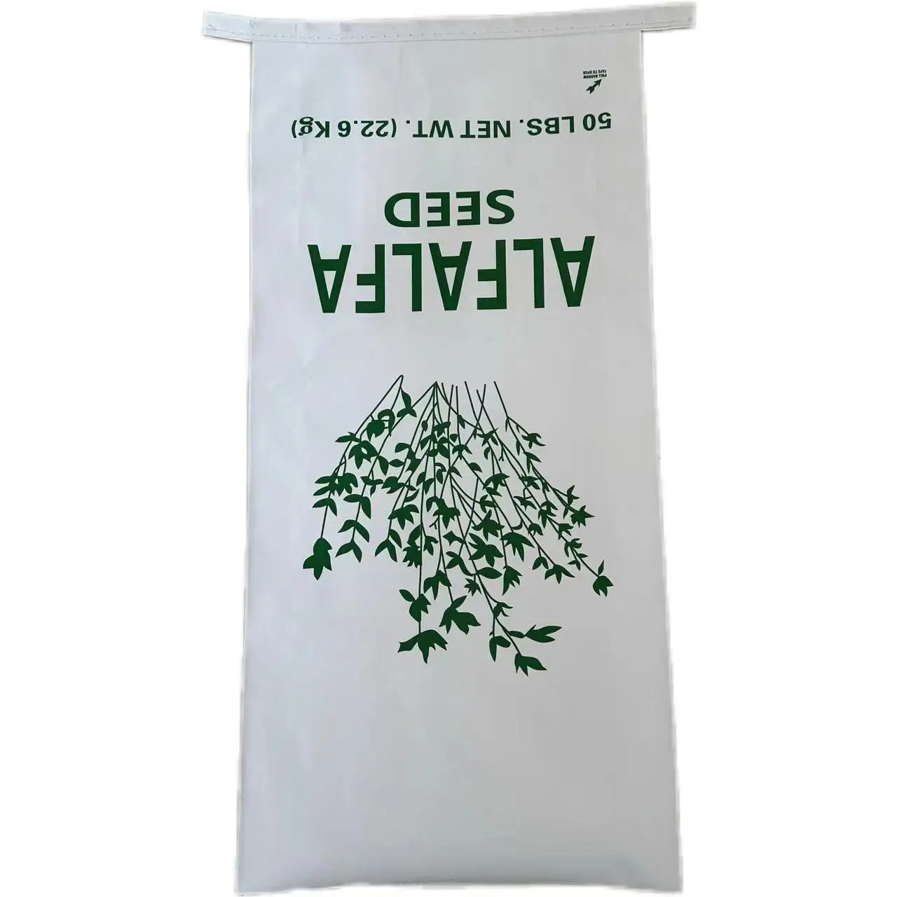 Custom laminated pp woven bags with kraft paper poly inside paper-plastic composite bag