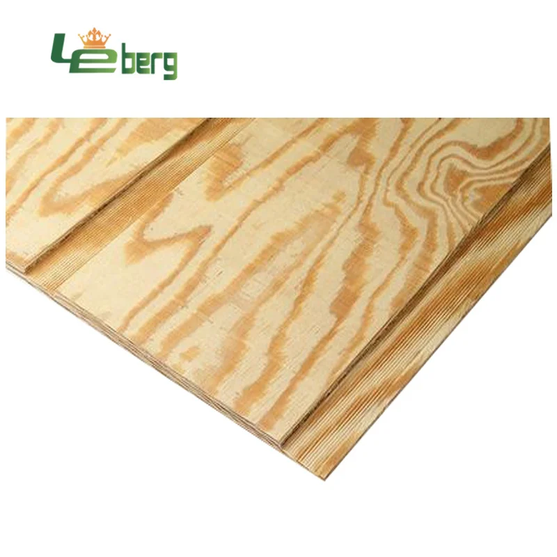 Grooved Pine T1-11 Plywood Board Treated 9mm 12mm 15mm