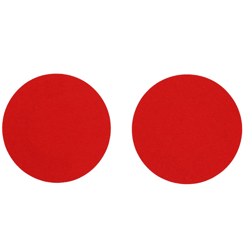 Round Shape Pasties Nipple Cover Invisible Disposable Self Adhesive Silicone Bra Satin Chest Stickers