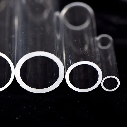 Распродажа тихоокеанских кварцевых трубок из сплавленного кварцевого стекла высокой чистоты разных размеров