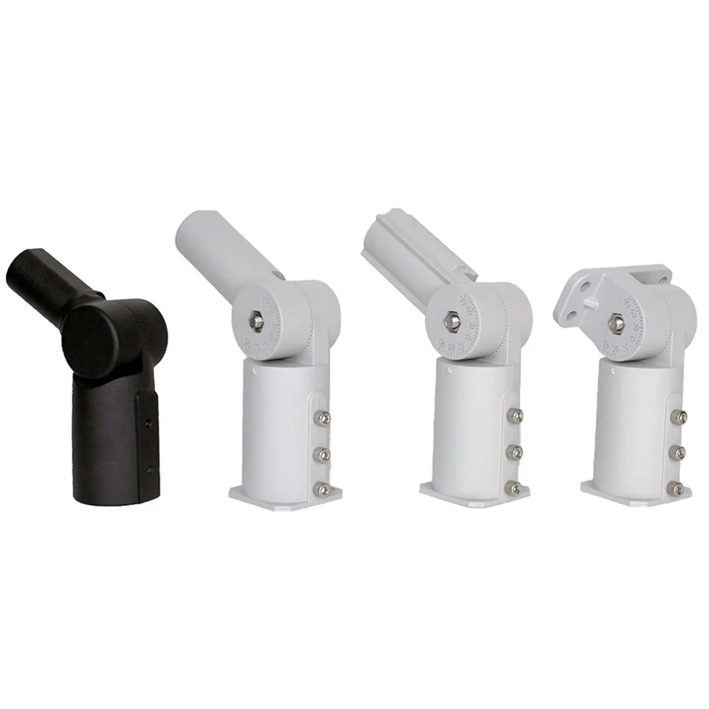 50 60 70 80mm arm to 40 50 60mm Aluminum alloy  fixed bracket column 90 degree angle solar led Street light adjustable adapter