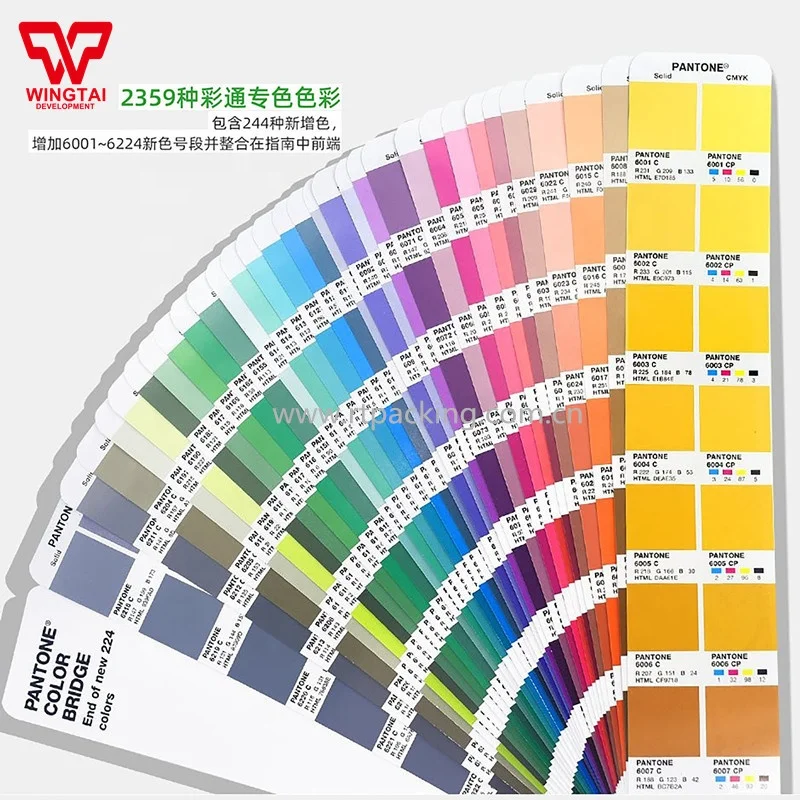GP6102B 2022 brandnew 2359 Colors PANTONE COLOR BRIDGE GUIDE SET  Guide for Converting Pantone to CMYK, HTML, & RGB Equivalents
