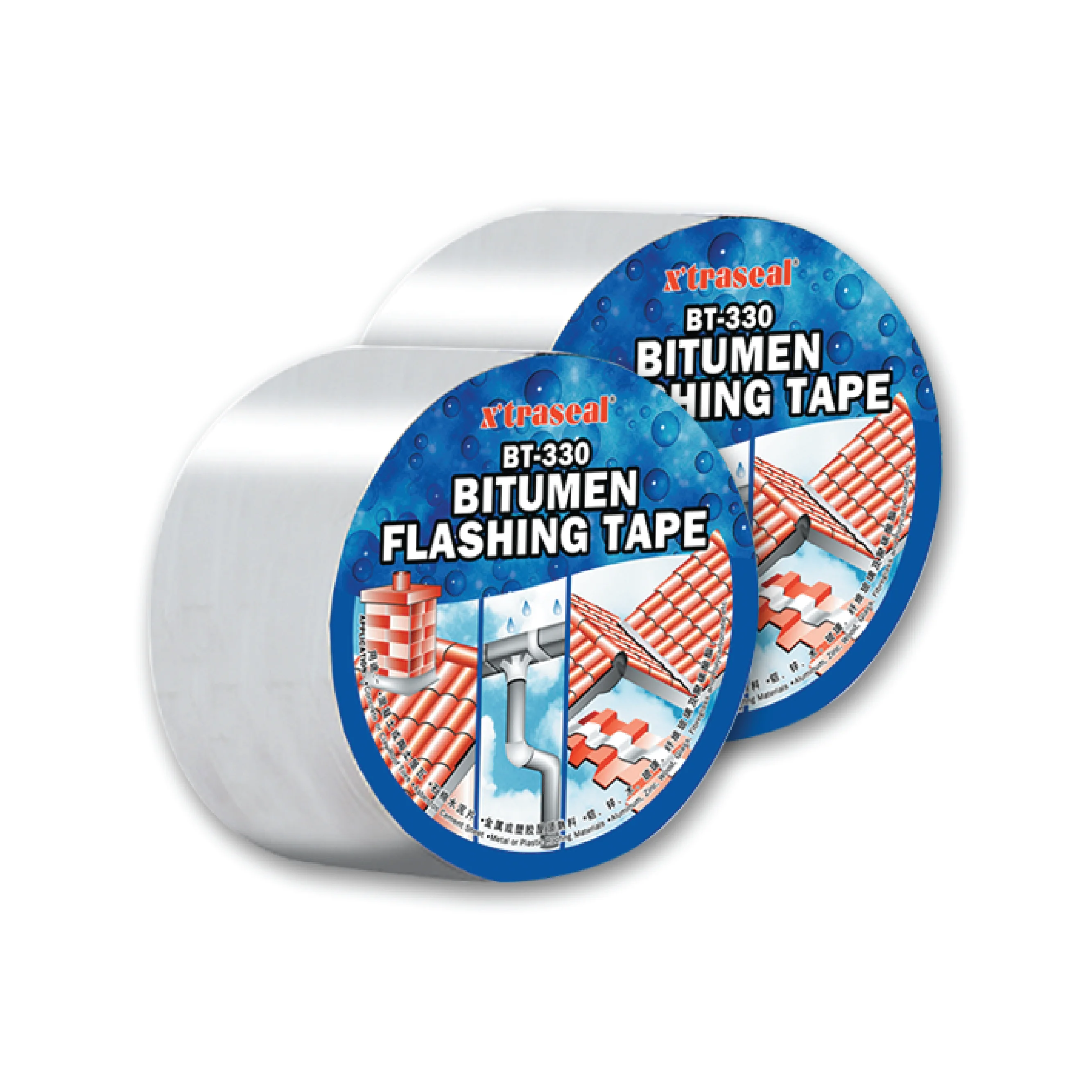 High Quality Bitumen Flashing Tape Weatherproof Black Versatile Self-Adhesive Tape 50mm Width 10m Length