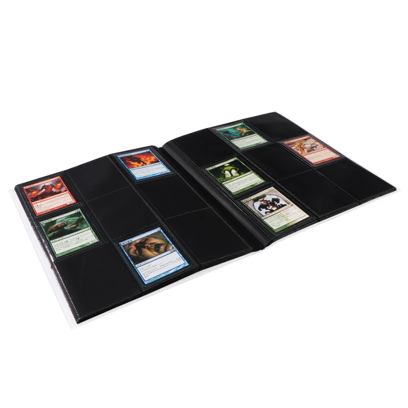  9 pockets card game plastic album binder photo