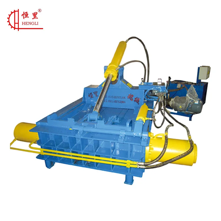 China Professional Supply Wrapping Packer Baling Scrap Metal Balers Hydraulic Cardboard Round Baler Machine