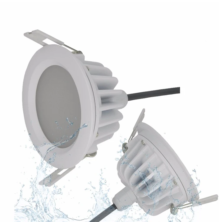 
High Brightness IP65 LED Down Light 12W 15W Warm White 6000K Embedded Celing Light Waterproof LED Downlight 