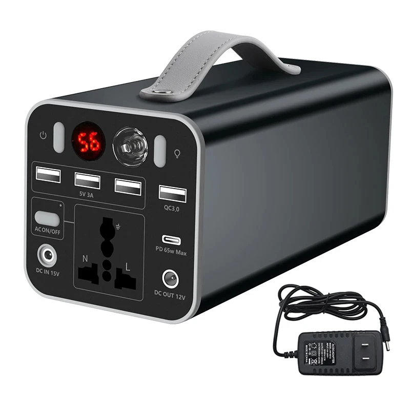 180W power banks station portable best outdoor portable power station camping supply solar powered generator for home use