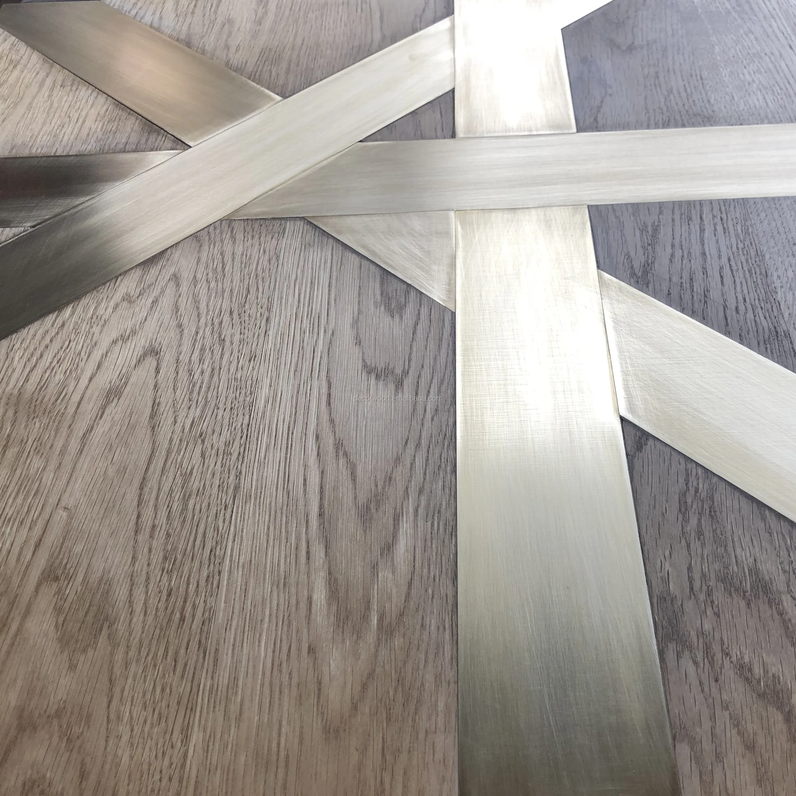 art parquet metal brass inlay metal parquet wood flooring tiles design brass inlay parquet floor