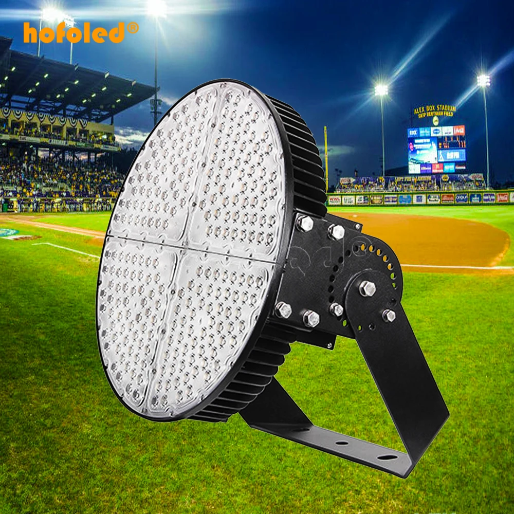 600W Waterproof Led Outdoor Spotlights Flood Lighting Sport Stadium High Mast Lights